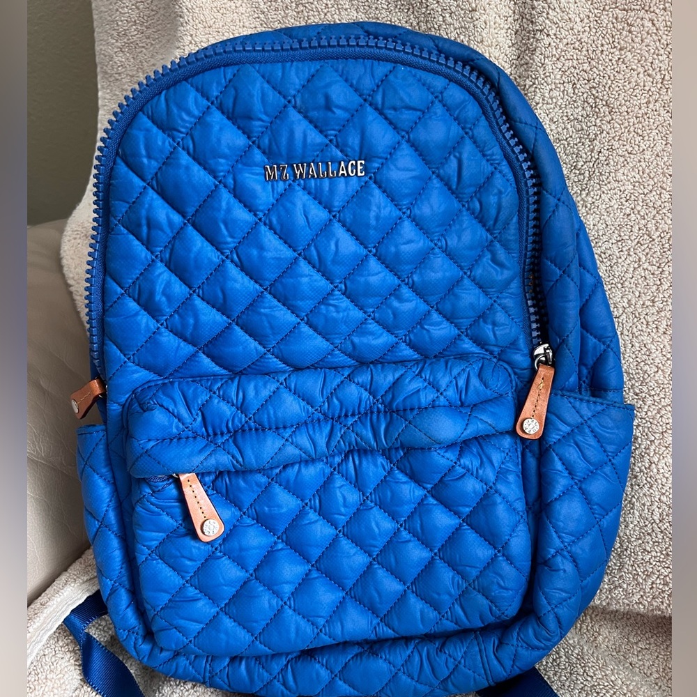 MZ Wallace Small Metro backpack in Tahiti Blue